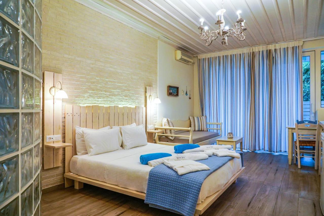 Alkionides Seaside Hotel Platanés Kültér fotó