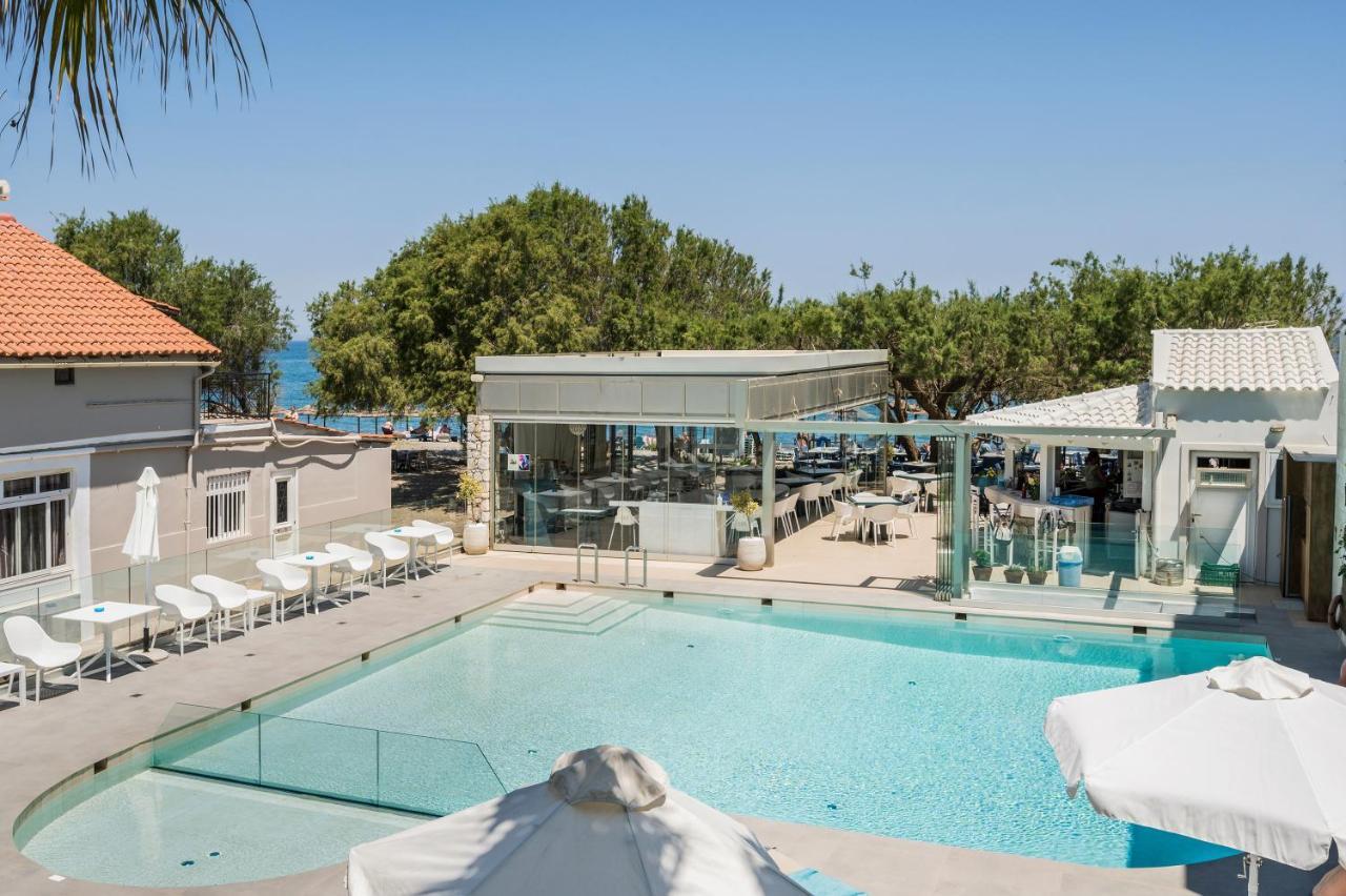 Alkionides Seaside Hotel Platanés Kültér fotó