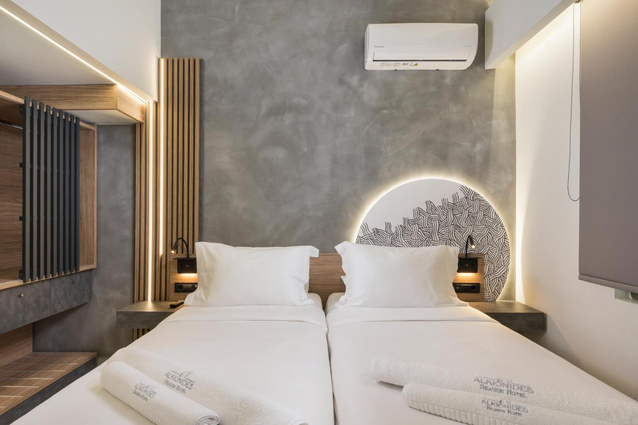 Alkionides Seaside Hotel Platanés Kültér fotó