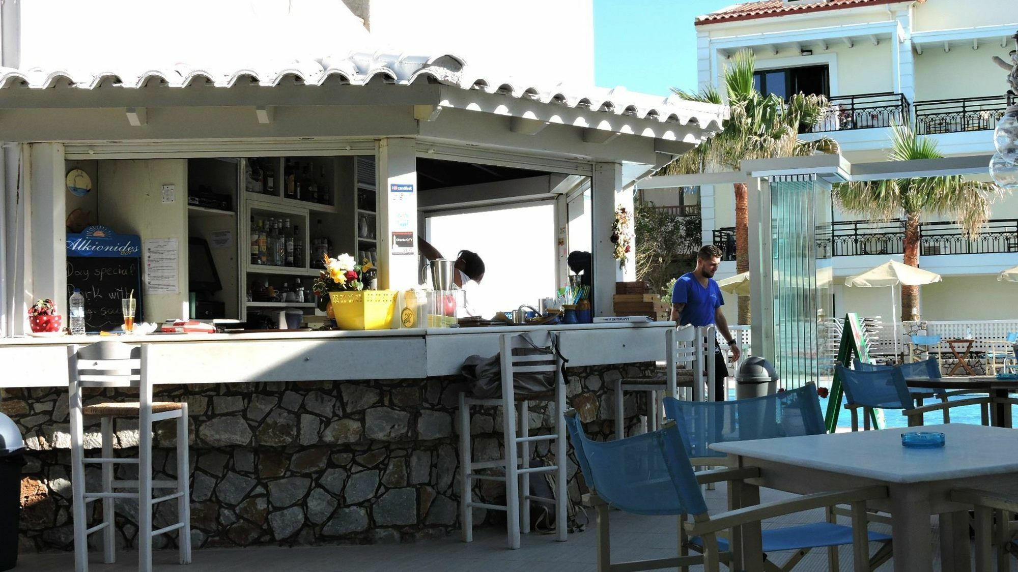 Alkionides Seaside Hotel Platanés Kültér fotó